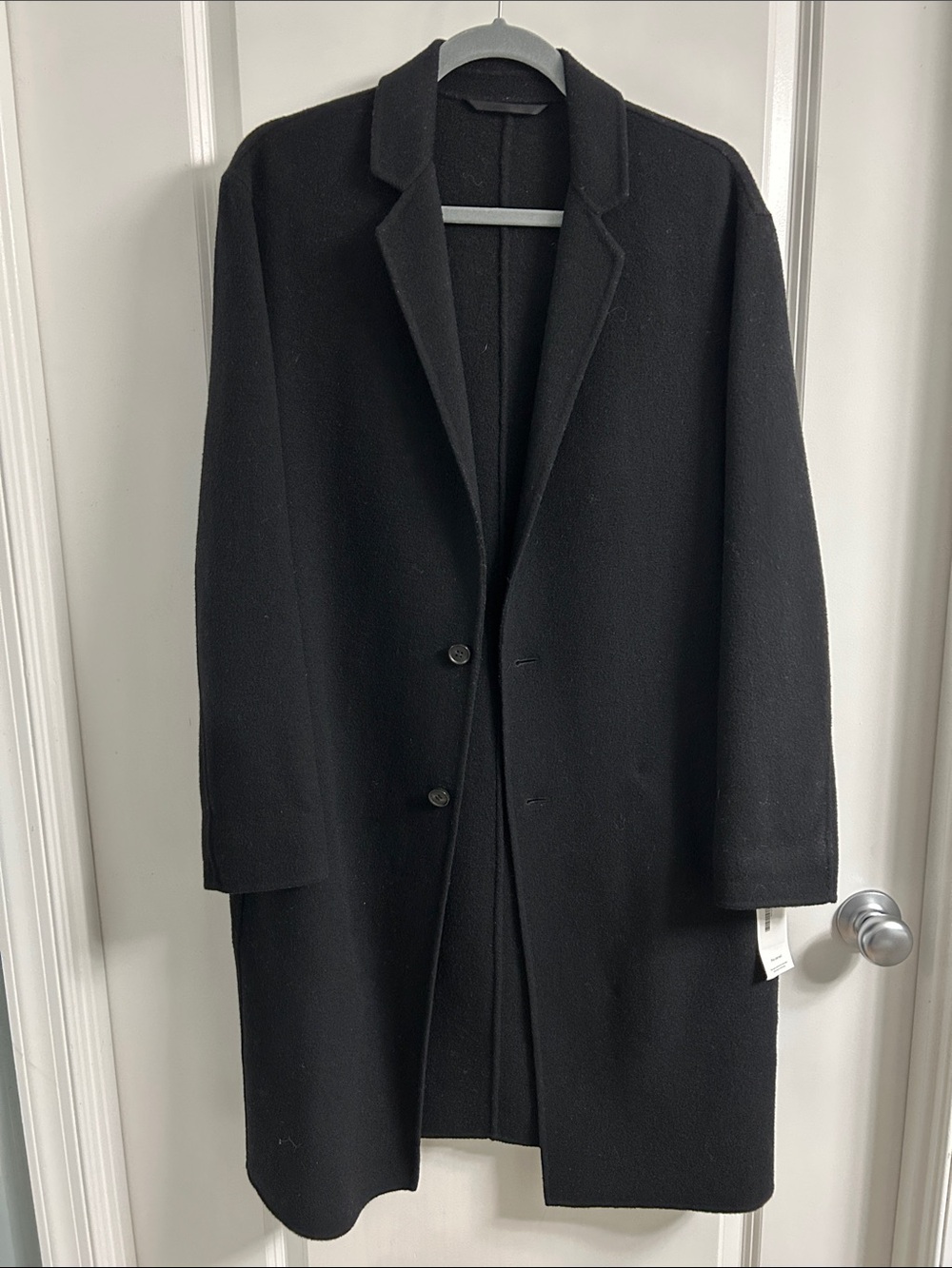 allsaints - foley wool blend coat